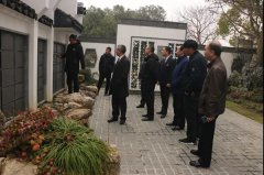 张家口市民政局领导一行认真考察沐鸣集团